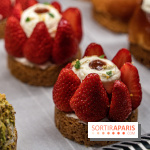 Sain Gravilliers - le nouvelle boulangerie et salon de thé du 3e à Paris - Tarte aux fraises 