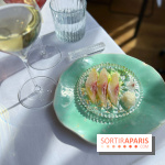 Alice Arnoux au Perchoir Ménilmontant - Sashimi de mulet