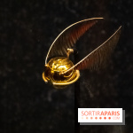 Harry Potter l'exposition vif d'or quidditch