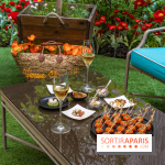 La terrasse cachée du Joy à l'Hôtel Fouquet's 2023 : le jardin de coquelicots -  A7C2762