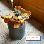 Géosmine - Crackers sarrasin caviar