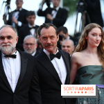 ©Rachid Bellak - Karim Aïnouz, Jude Law et Junia Rees