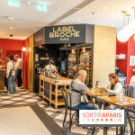 Label Broche restaurant - David Gallienne - Table du Gourmet - Galeries Lafayettes - Top Chef -  salle