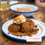 Label Broche restaurant - David Gallienne - Table du Gourmet - Galeries Lafayettes - Top Chef -  tarte tatin