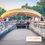 Nuit Blanche 2023 : une installation inoubliable sur la passerelle Léopold Sédar Senghor !