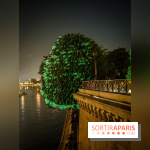 Nuit Blanche 2023 : des projections lumineuses magiques au Square du Vert Galant de l'Île de la Cité