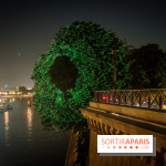 Nuit Blanche 2023 : des projections lumineuses magiques au Square du Vert Galant de l'Île de la Cité