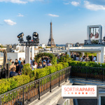 La terrasse en rooftop du Péninsula 2023 - soirée d’inauguration -  A7C5447