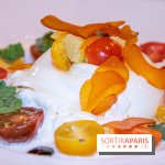 Restaurant Conti burrata tomates poutargue