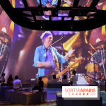 On stage with The Rolling Stones, nos photos