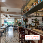 Le Nid, le restaurant-terrasse sur berge à l'Isle-Adam -   décoration salle - DOD Architecte