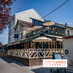 Le Nid, le restaurant-terrasse sur berge à l'Isle-Adam -  extérieur