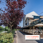Le Nid, le restaurant-terrasse sur berge à l'Isle-Adam -  extérieur
