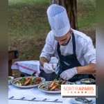 Garden barbecue au Trianon Palace à Versailles