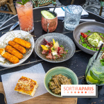 Le restaurant - terrasse Quai Ouest en mode estivale avec ses Dîners Braséro