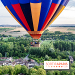 Montgolfière à Fontainebleau, vol au dessus de l'Ile-de-France -  A7C8999