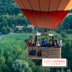 Montgolfière à Fontainebleau, vol au dessus de l'Ile-de-France -  A7C9000
