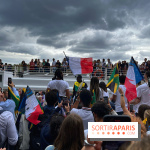 Athlètes et flambeau de Paris 2024 - IMG 4119