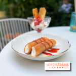 Terrasse Mercatino The Hoxton x Italicus - Cannolo de rhubarbe