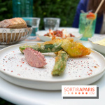 Terrasse Mercatino The Hoxton x Italicus - Fleurs de courgette tempura