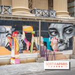 Exposition street-art Fragments par Ensemble Réel a l’église de la Madeleine