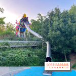 Le Jardin du Dragon, l'aire de jeux colorée au parc de la Villette