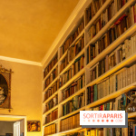 Domaine de Jean-Claude Brialy à Monthyon bibliothèque