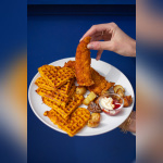 La café Maréva République, pour tous les fans de brunch - Fried chicken waffle