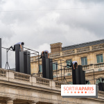 Horizon, le spectacle dans la cours du Palais Royal