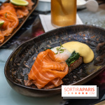 Le nouveau brunch du Rivages au Scribe Paris Opéra -  oeuf florentine saumon