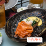 Le nouveau brunch du Rivages au Scribe Paris Opéra -  oeufs florentine saumon