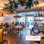 Pomelo bistrot méditerranéen Paris 2 -  salle du bas