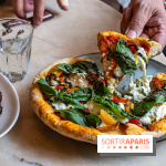 Pomelo bistrot méditerranéen Paris 2 -  pizzeta burrata