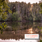 Le sentier des Maréchaux à Senlisse - Vallée de Chevreuse -  étang de Cernay