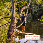 Le sentier des Maréchaux à Senlisse - Vallée de Chevreuse -  étang de Cernay