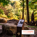 Le sentier des Maréchaux à Senlisse - Vallée de Chevreuse -  panneau faune flore