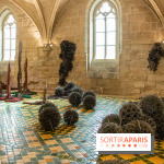 Exposition Entre Les Murs de Tanja Smeets et Karin van Dam Abbaye de Maubuisson