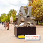 Paris+ par Art Basel 2023 aux Tuileries -  General Idea - AIDS sculpture