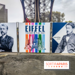 Tour Eiffel : une exposition inédite gratuite en hommage à Gustave Eiffel sur le parvis - nos photos