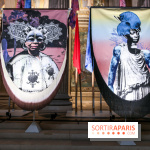 Raphaël Barontini, les photos de son installation monumentale au Panthéon