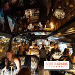 Bus Saint Germain 1920 - dîner dans un bus en traversant Paris