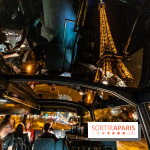 Bus Saint Germain 1920 - dîner dans un bus en traversant Paris
