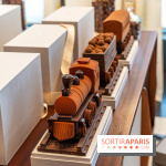 La bûche petit train de Noël du Cheval Blanc 2023 et galette des rois 2024 - A7C0725