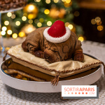 Bûche de Noël du Lutetia 2023 et galette des rois 2024 par Nicolas Guercio  - A7C0640