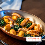 Bistrot Podium, le restaurant festif avec la carte de Glenn Viel -  Les quenelles de cabillaud et langoustine