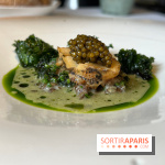 Menu chasse Le Gabriel, La Réserve - Ormeaux, lentilles, caviar