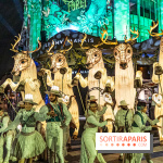 Inauguration des vitrines et décorations de Noël du BHV Marais à Paris 2023