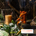 Inauguration des vitrines et décorations de Noël du BHV Marais à Paris 2023