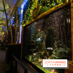 Inauguration des vitrines et décorations de Noël du BHV Marais à Paris 2023