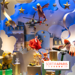 Les vitrines de Noël du Printemps 2023 - inauguration avec Catherine Deneuve